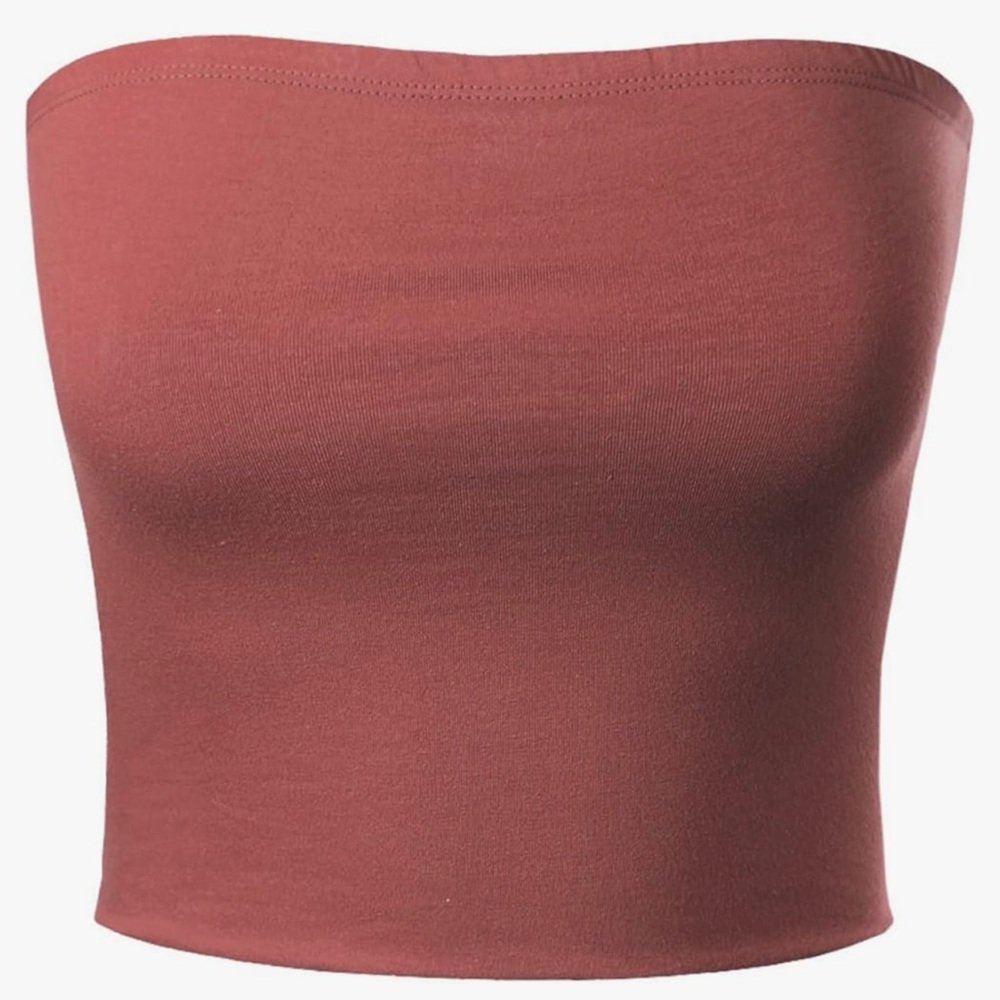 Ash Rose MixMatchy Women's Basic Casual Strapless Backless Bra Tube Top